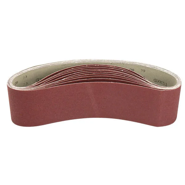 10pcs 50x915mm Sanding Belts 40/120/180/320 Grit Aluminium Oxide Belts Abrasive Tool