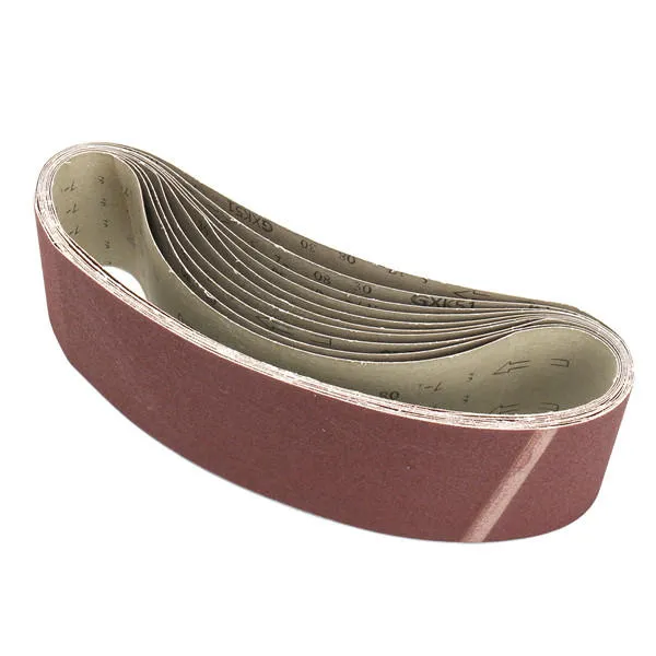 10pcs 50x915mm Sanding Belts 40/120/180/320 Grit Aluminium Oxide Belts Abrasive Tool