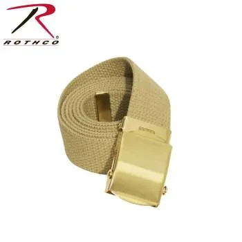 54 Inch Military Web Belts in 3 Pack
