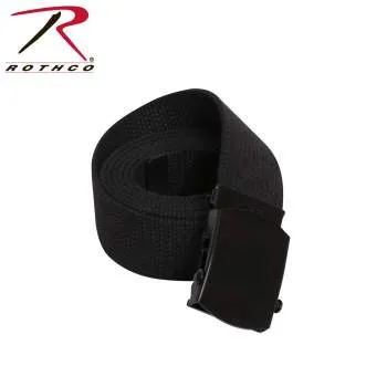 54 Inch Military Web Belts in 3 Pack