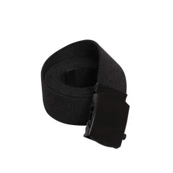 54 Inch Military Web Belts in 3 Pack