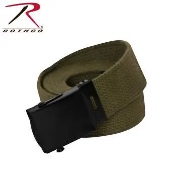 54 Inch Military Web Belts in 3 Pack