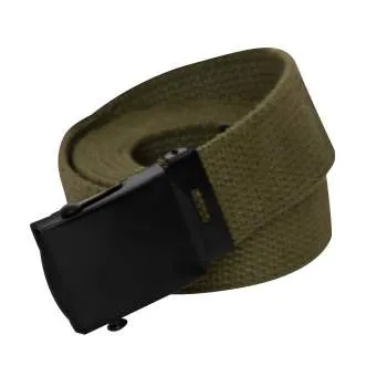 54 Inch Military Web Belts in 3 Pack