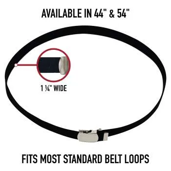54 Inch Military Web Belts in 3 Pack