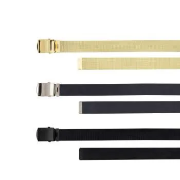 54 Inch Military Web Belts in 3 Pack