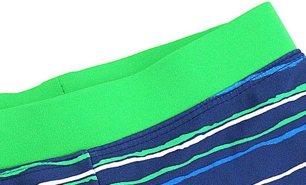 Aivtalk Kids Boys Swimming Trunks Swim Boxer Shorts Underpants Stripe