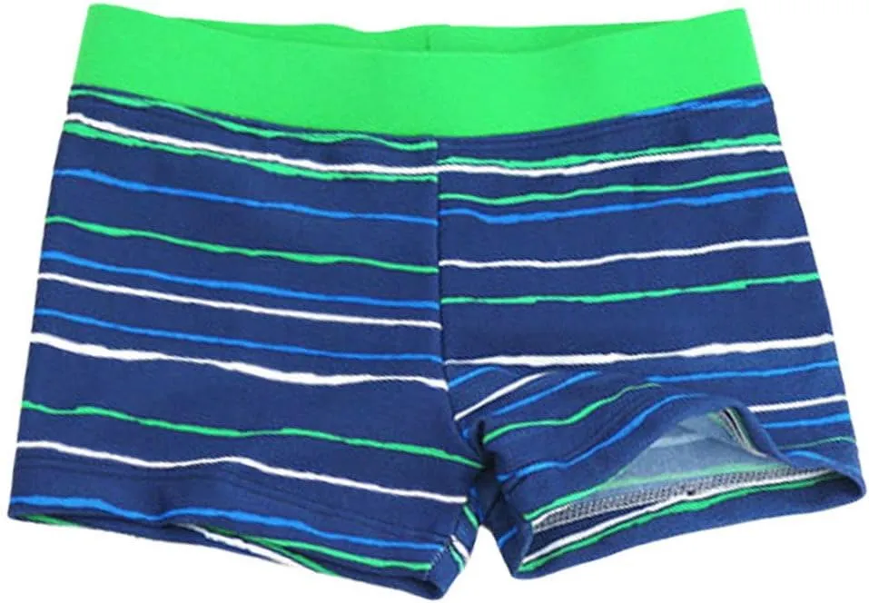 Aivtalk Kids Boys Swimming Trunks Swim Boxer Shorts Underpants Stripe