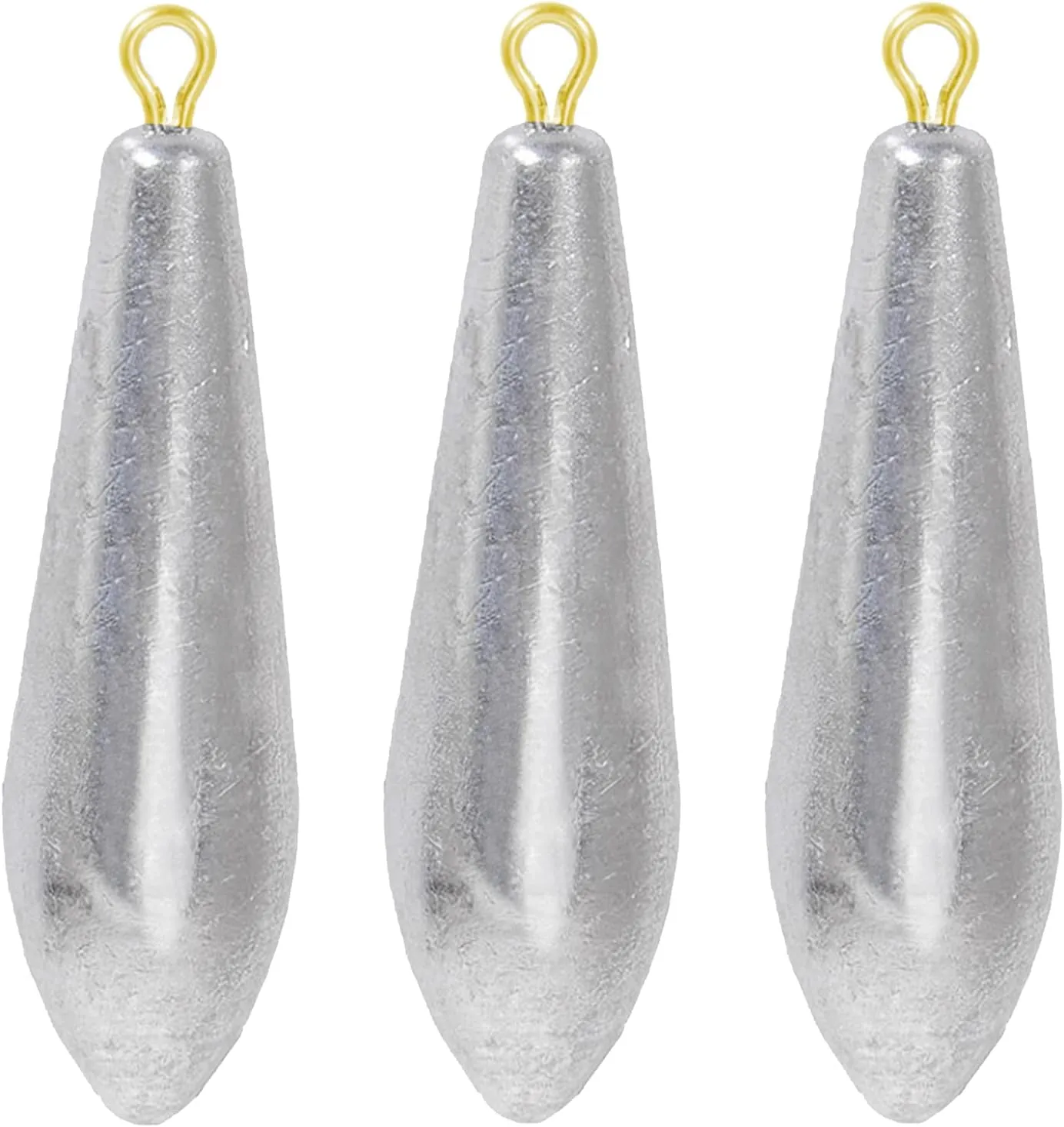 AMYSPORTS Drop Shot Fishing Weights Kit Lead Freshwater Fishing Sinkers Bass Casting Removable Fishing Weights Saltwater Streamlined