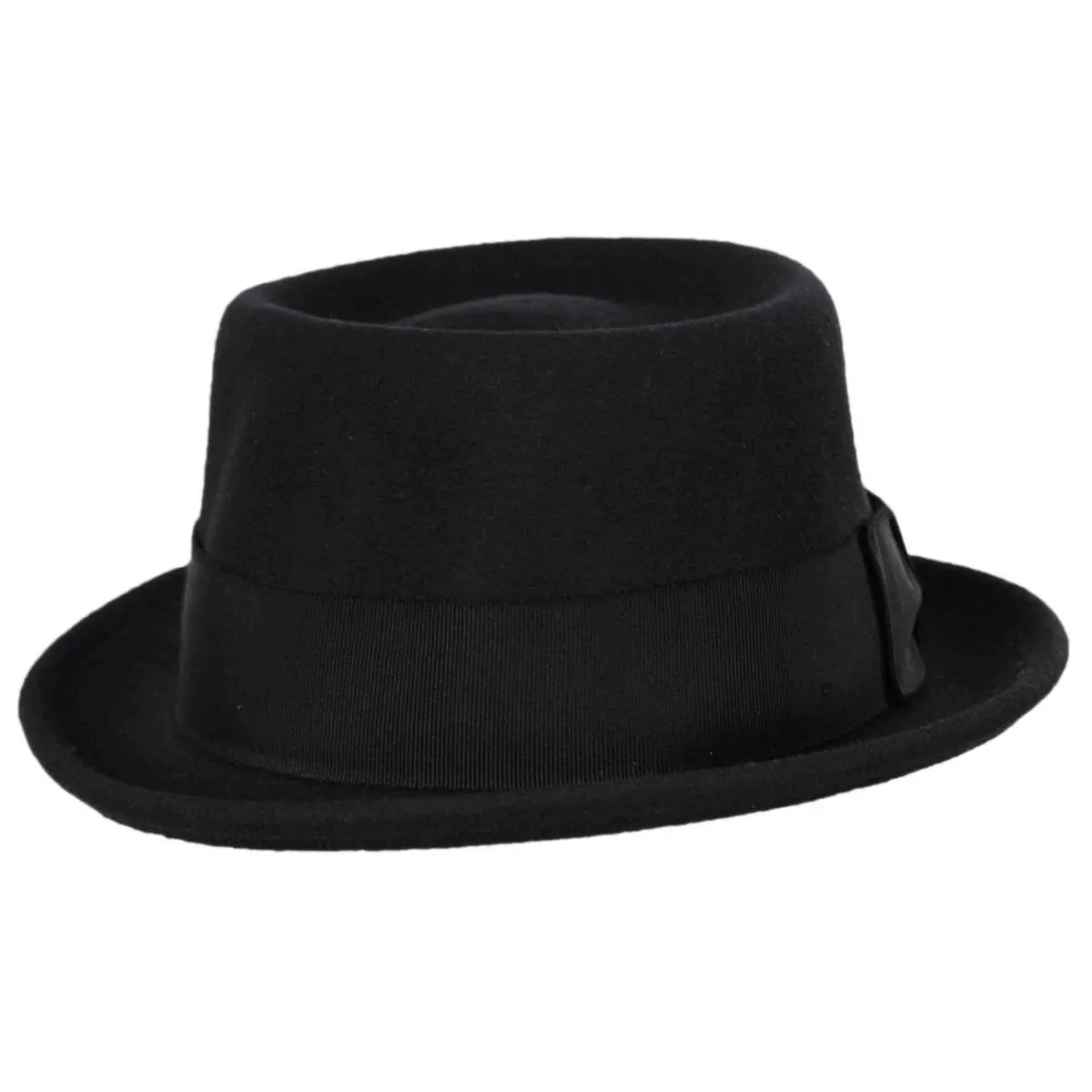 Bailey Darren Pork Pie Hat - Black