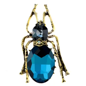 Big Crystal Beetle Brooches For Women Women And Men