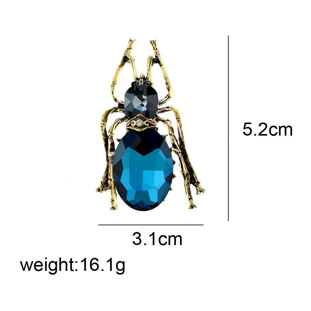 Big Crystal Beetle Brooches For Women Women And Men