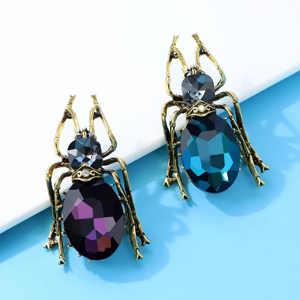 Big Crystal Beetle Brooches For Women Women And Men