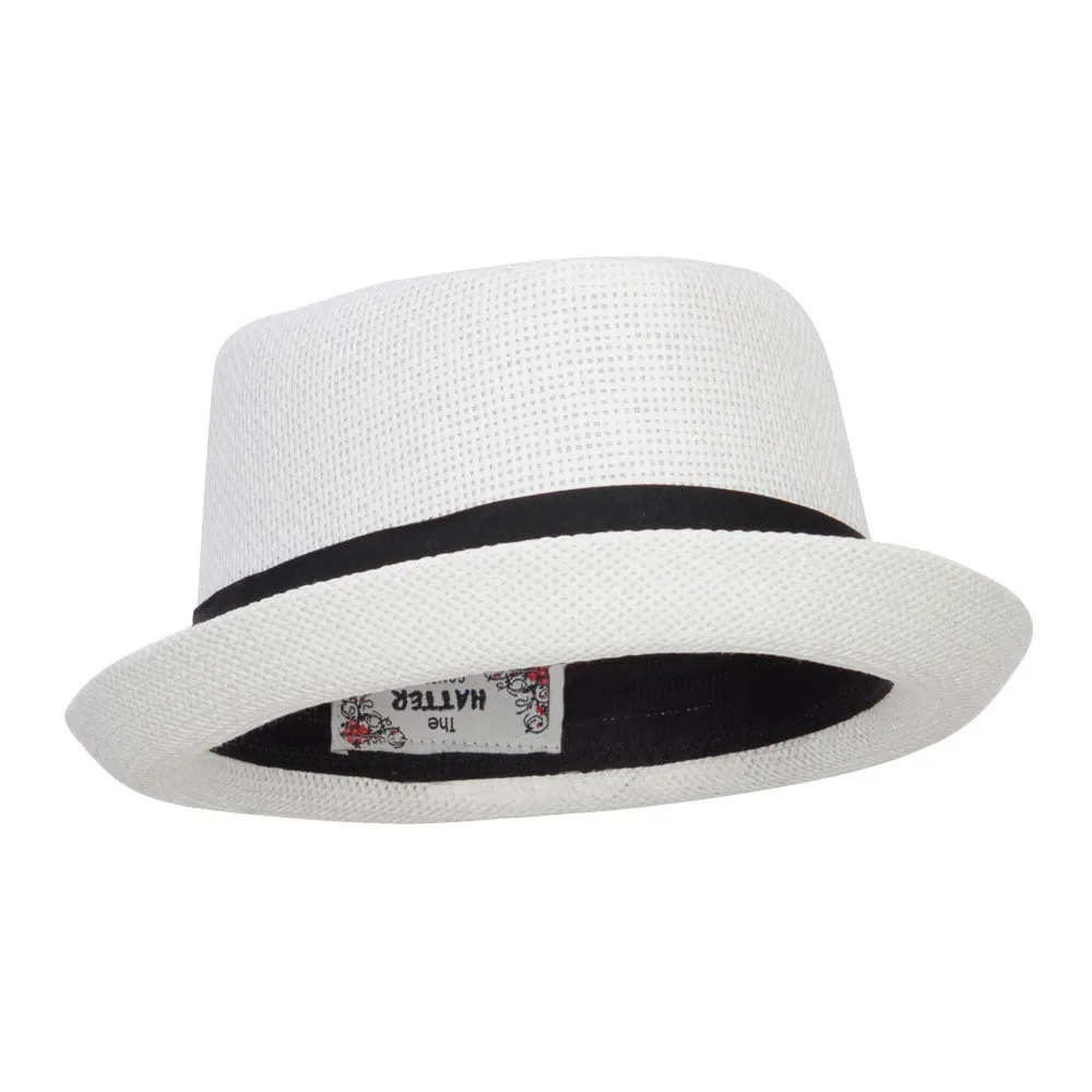Big Size Solid Upbrim Pork Pie Fedora