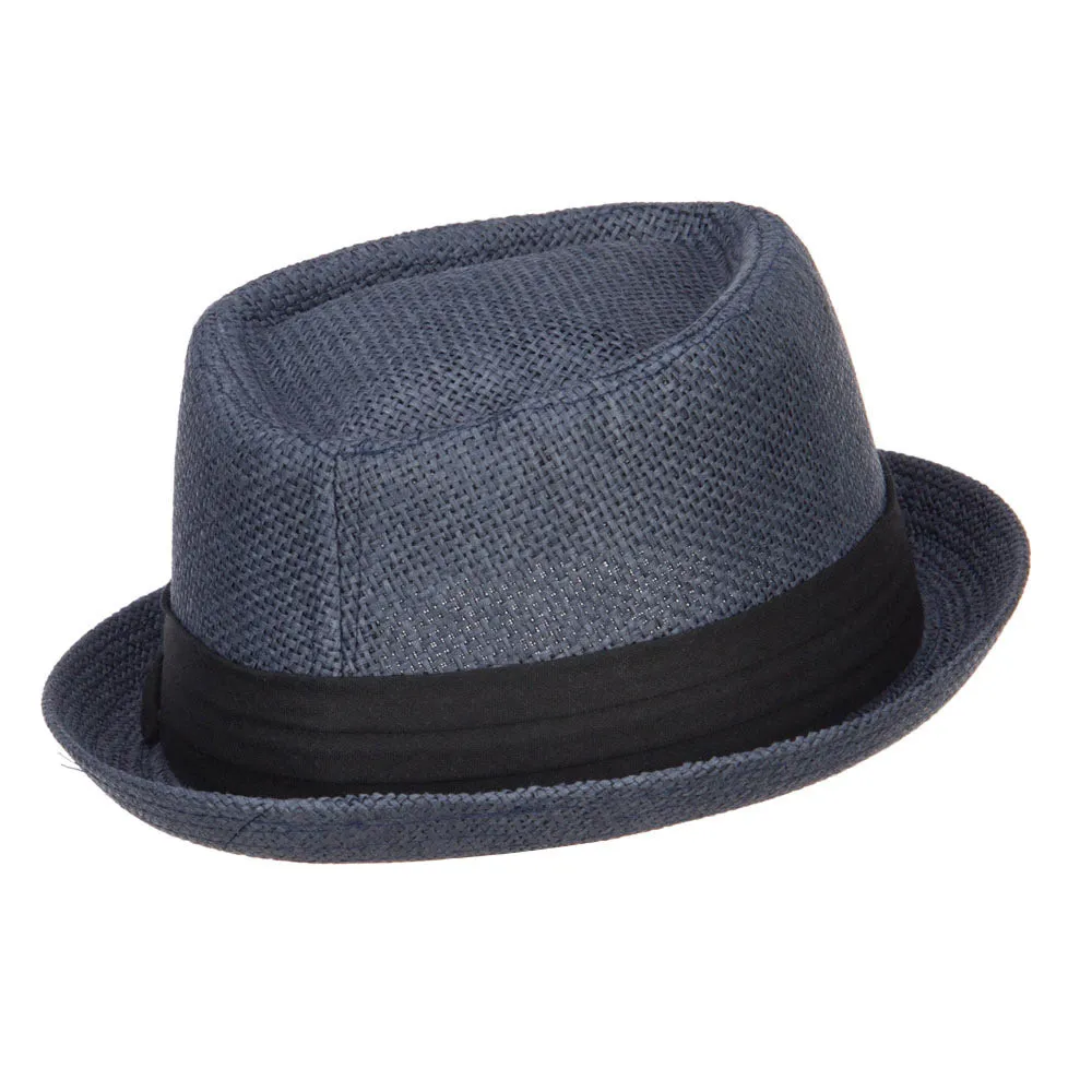 Big Size Solid Upbrim Pork Pie Fedora