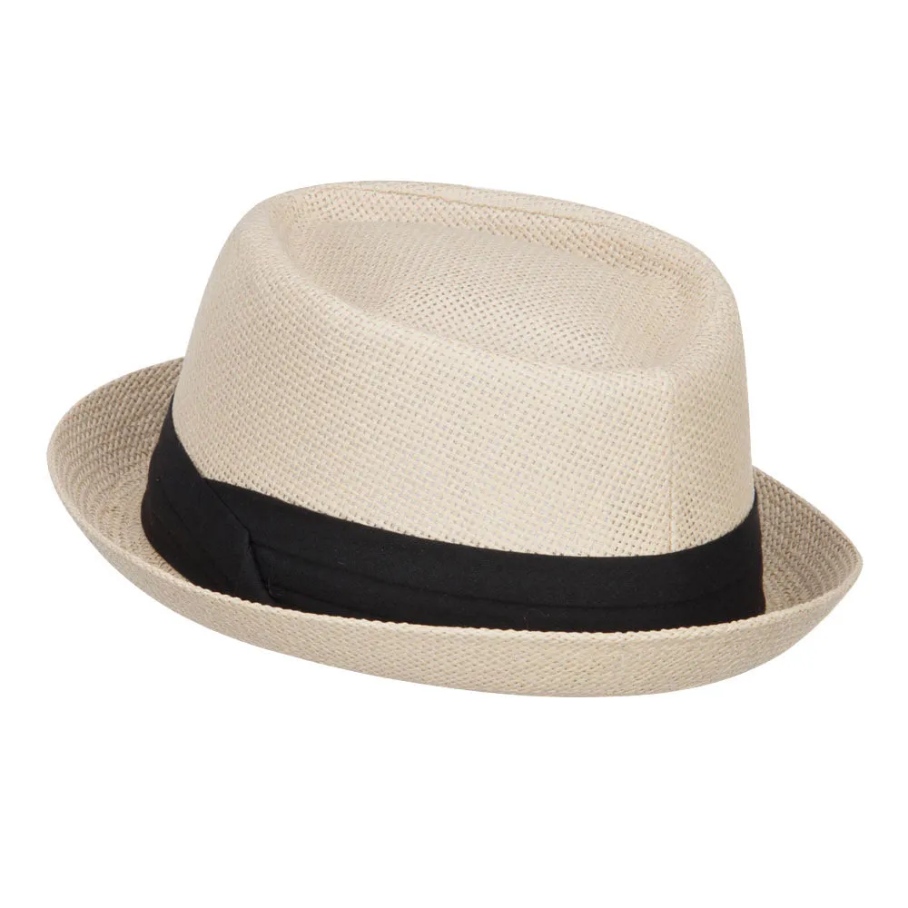 Big Size Solid Upbrim Pork Pie Fedora