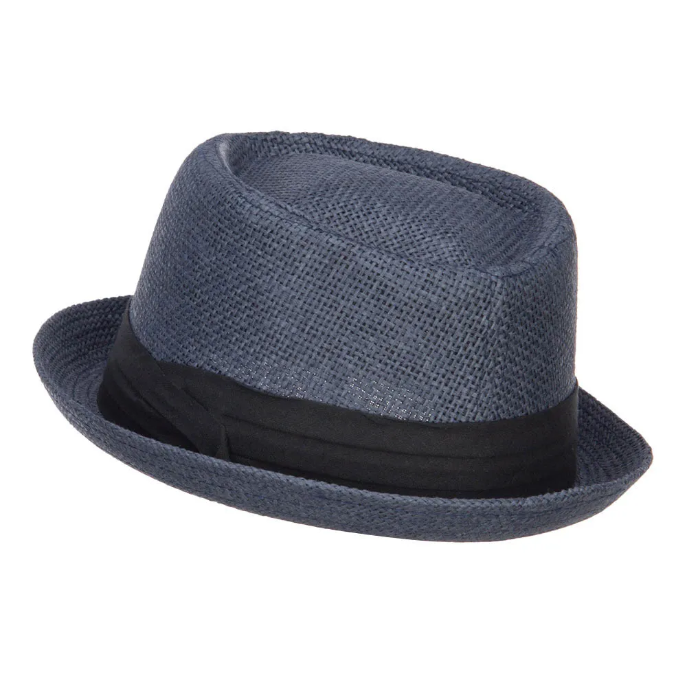 Big Size Solid Upbrim Pork Pie Fedora