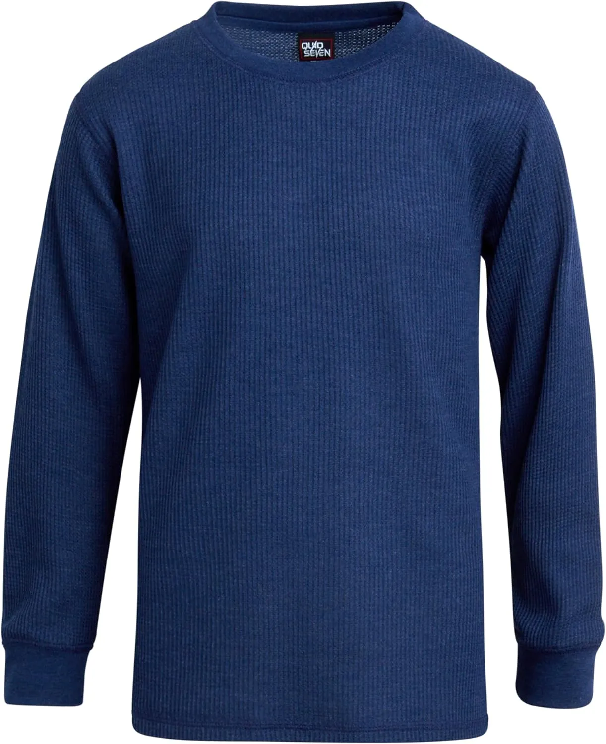Boys' Shirt - 2 Pack Waffle Knit Long Sleeve Thermal Crewneck T-Shirt (8-18)