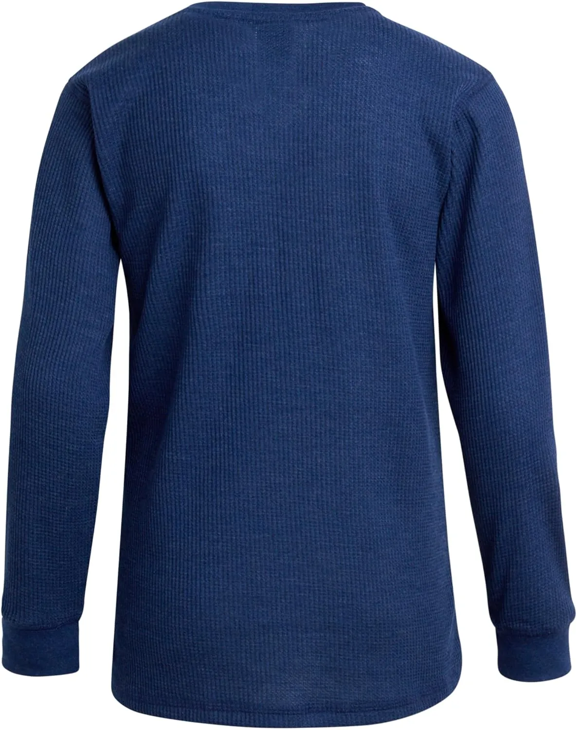 Boys' Shirt - 2 Pack Waffle Knit Long Sleeve Thermal Crewneck T-Shirt (8-18)