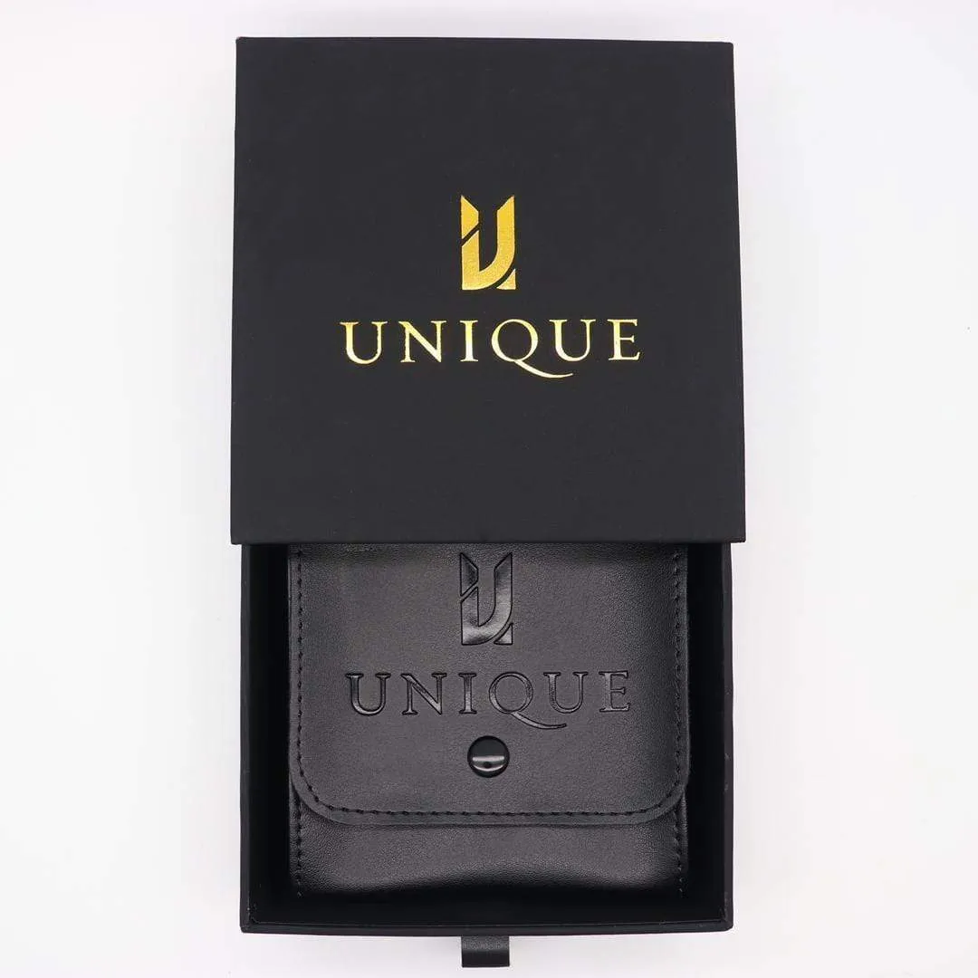 Bravura Leather Silver Crossbones