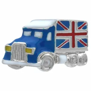 British Flag Car Lapel Pin