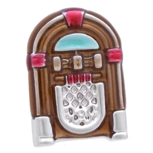 Brown Jukebox Lapel Pin