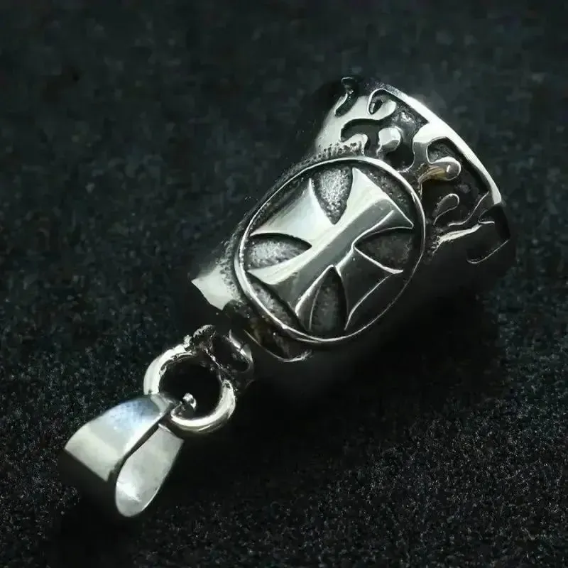 Cloche de moto unique  "croix celtique"