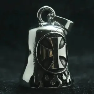 Cloche de moto unique  "croix celtique"
