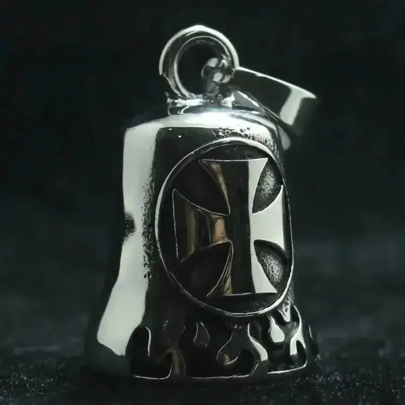 Cloche de moto unique  "croix celtique"