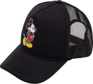 Concept One Disney Mickey Mouse Trucker Hat, Rainbow Pride Mesh Back Snapback Baseball Cap