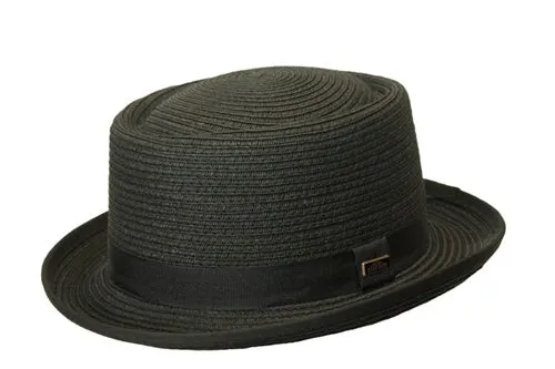 Conner Braided Toyo Porkpie Hat