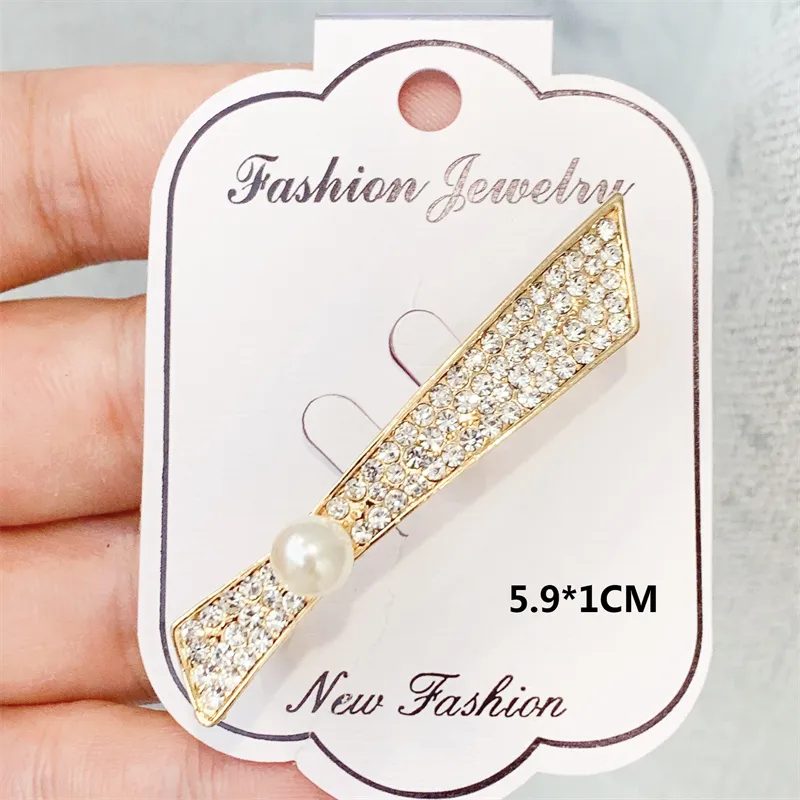 Crystal Brooches Luxury Vintage Geometric Brooch
