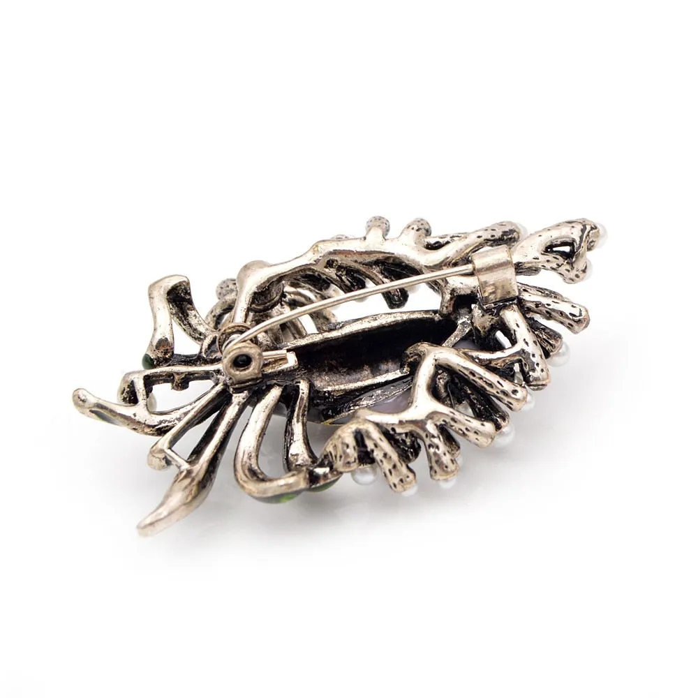 Cute Pearl Fish Brooches for Women and Man