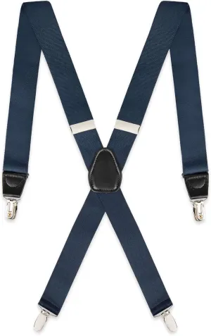 Dockers Men's X-Back Solid Adjustable Suspender