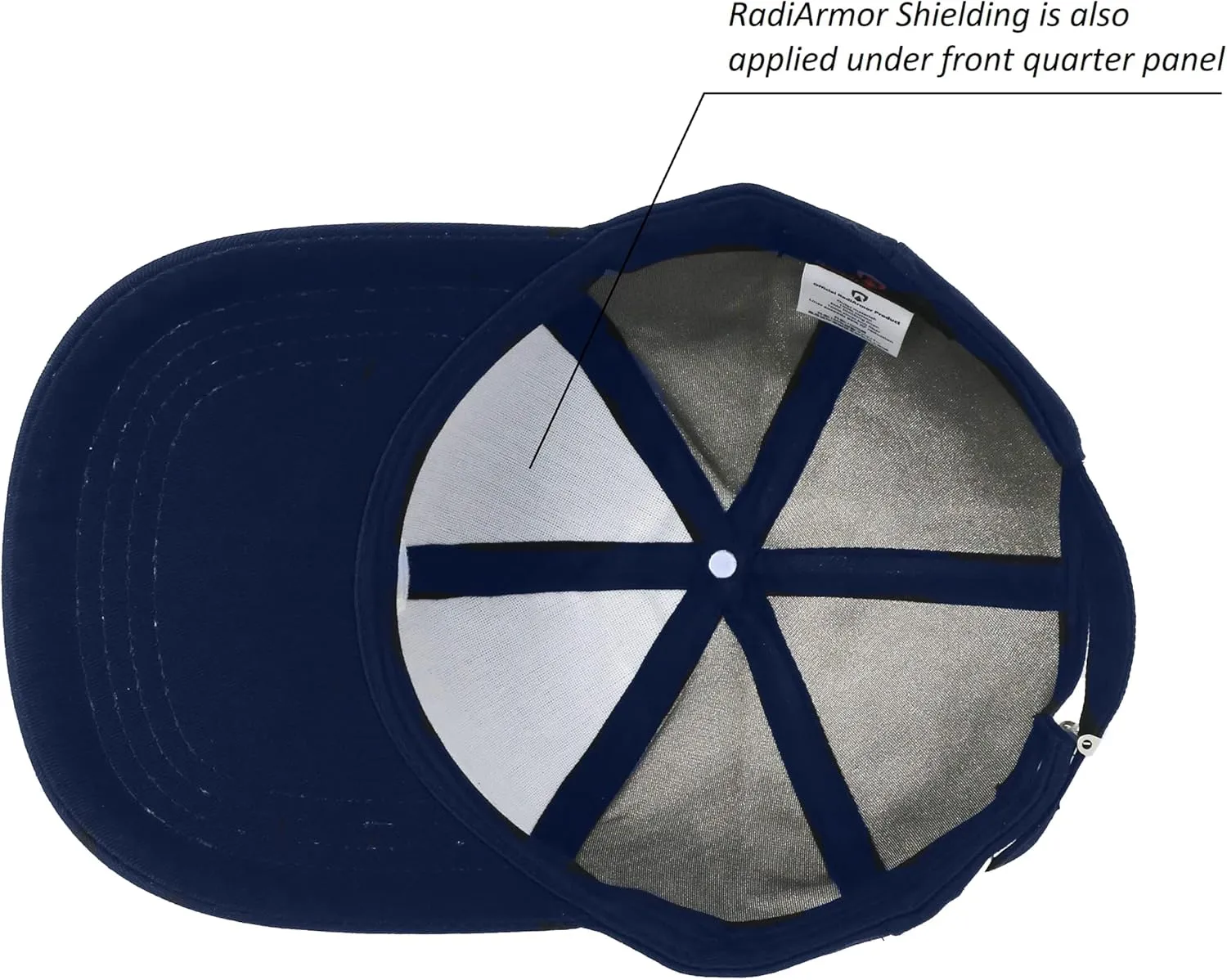 EMF Blocking Hat  Unisex Hat with EMF Blocking Liner That Blocks Over 99% of High Frequency RF Radiation