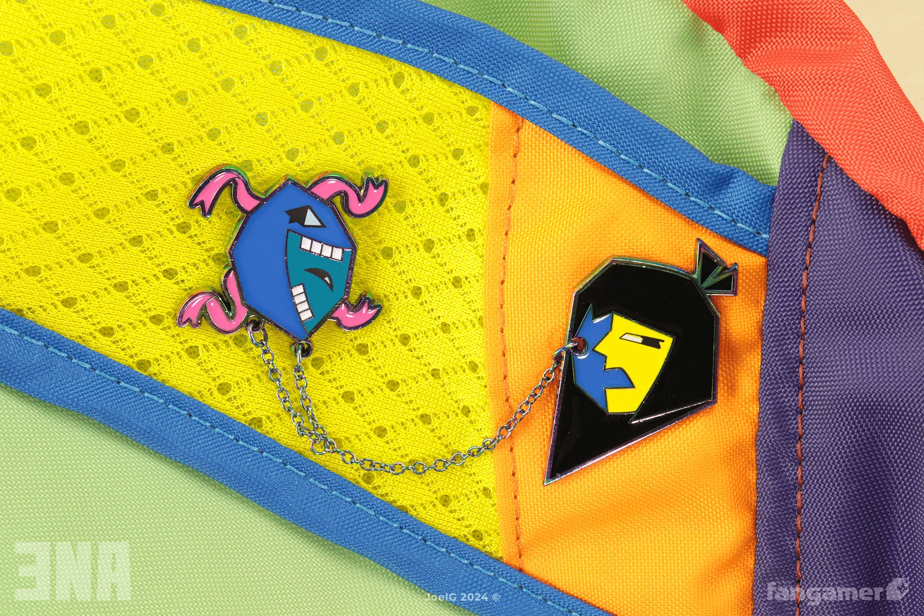 ENA Chained Mask Pin