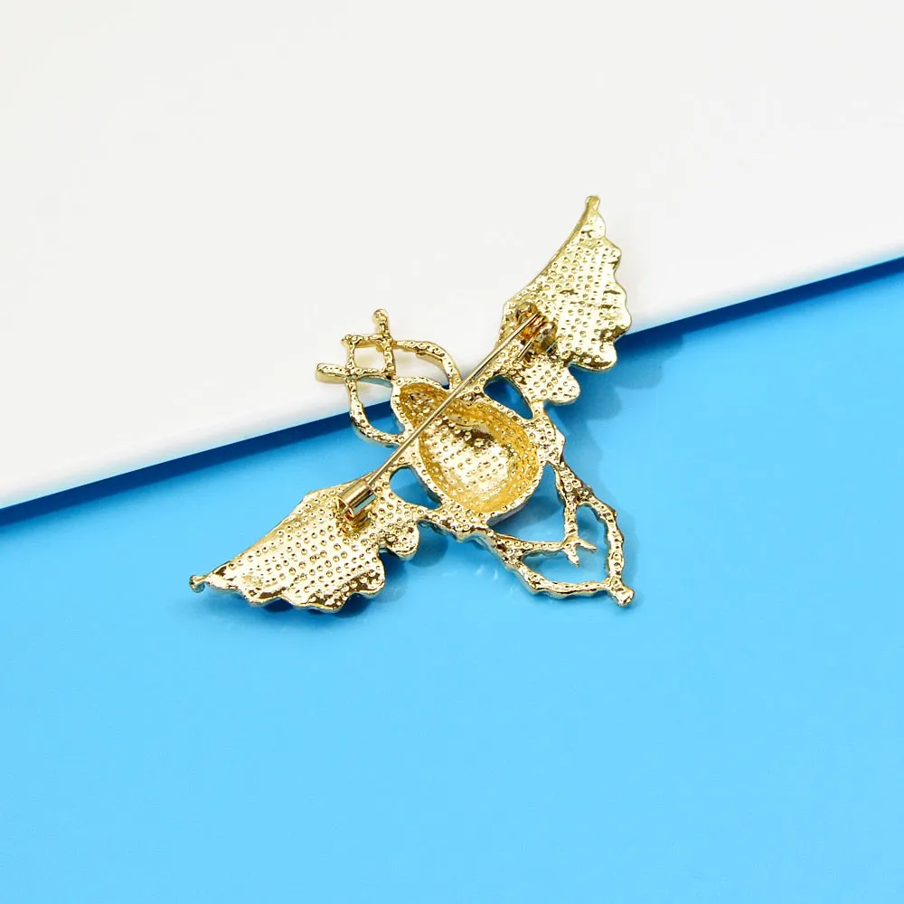 Enamel Beetle Brooches For Women Insect Pin Fashion Bug Designaccessories