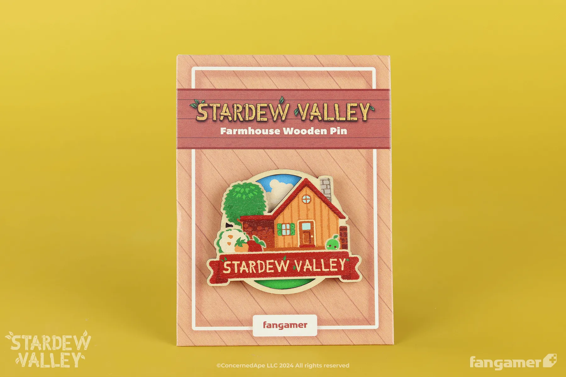 Farmhouse Wooden Pin