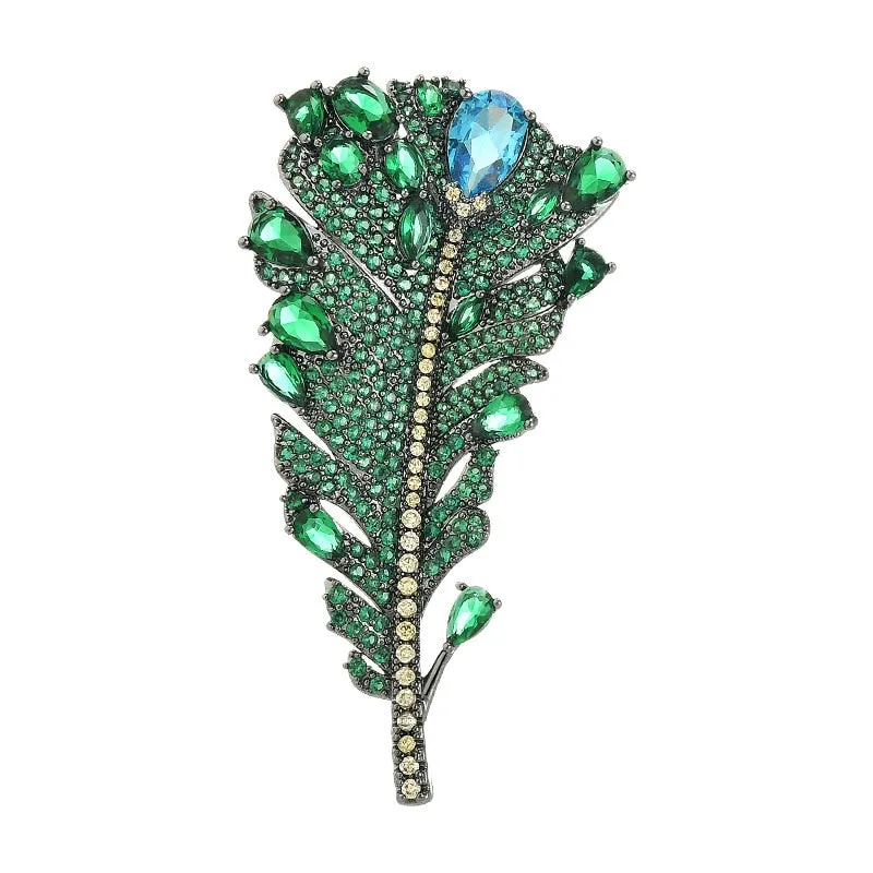 Feeling Fairy Green Brooch Vintage Style Brooch Jacket Cardigan