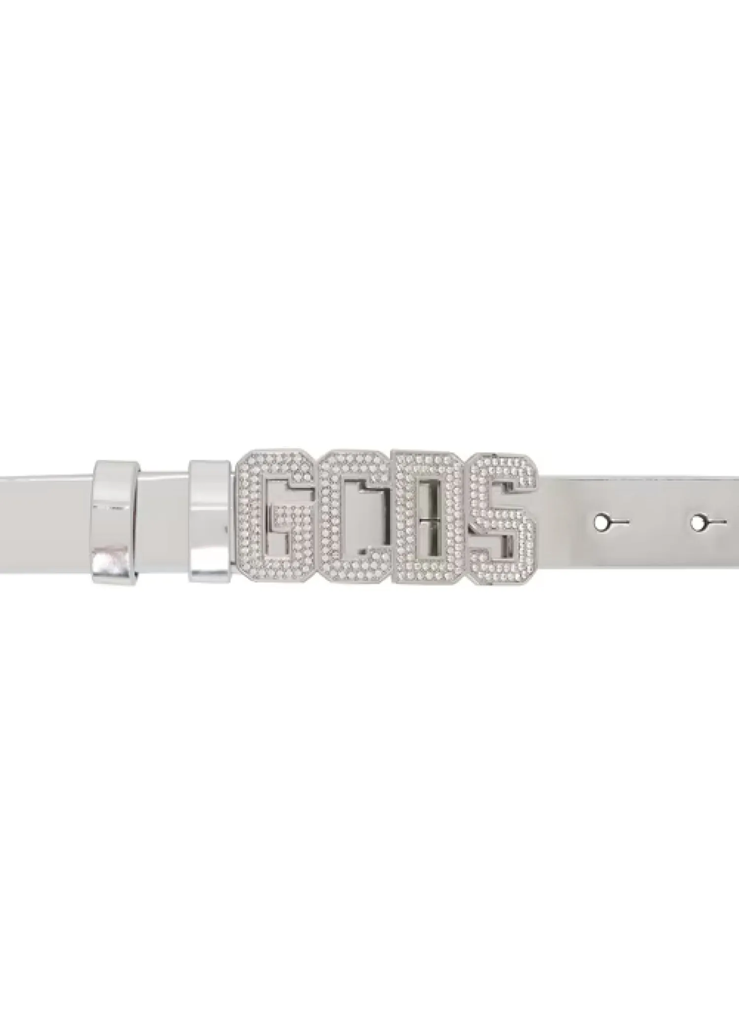 GCDS Wear Bling Classico Logo Belt