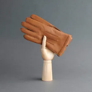 Gentlemen's Gloves from Cognac New Zealand Deerskin Lined with Cashmere