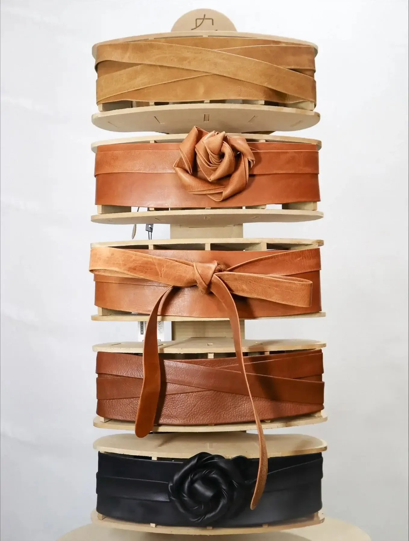 Genuine Leather Wrap Belt (5 colors)