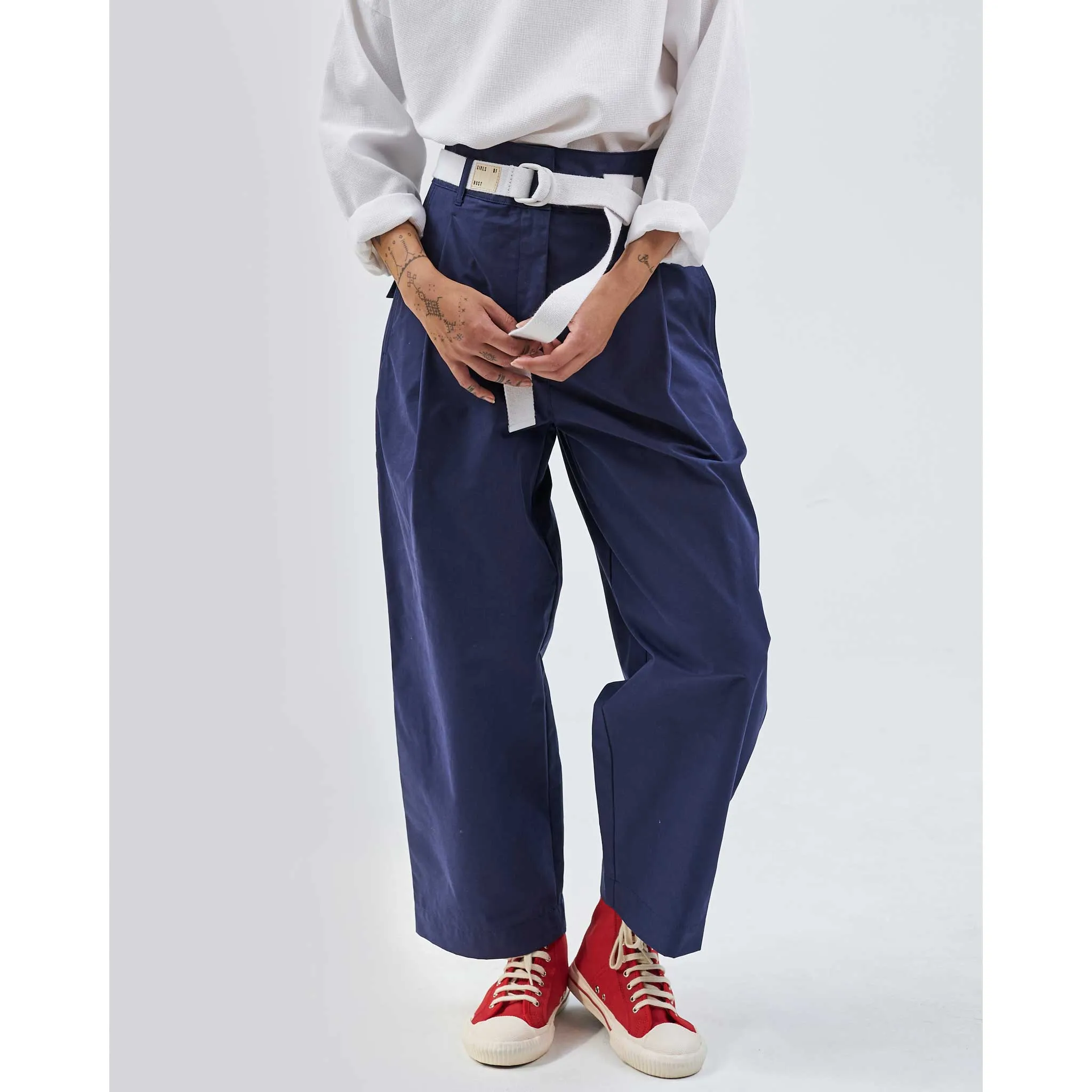 G.o.D Belt Webbing Canvas White