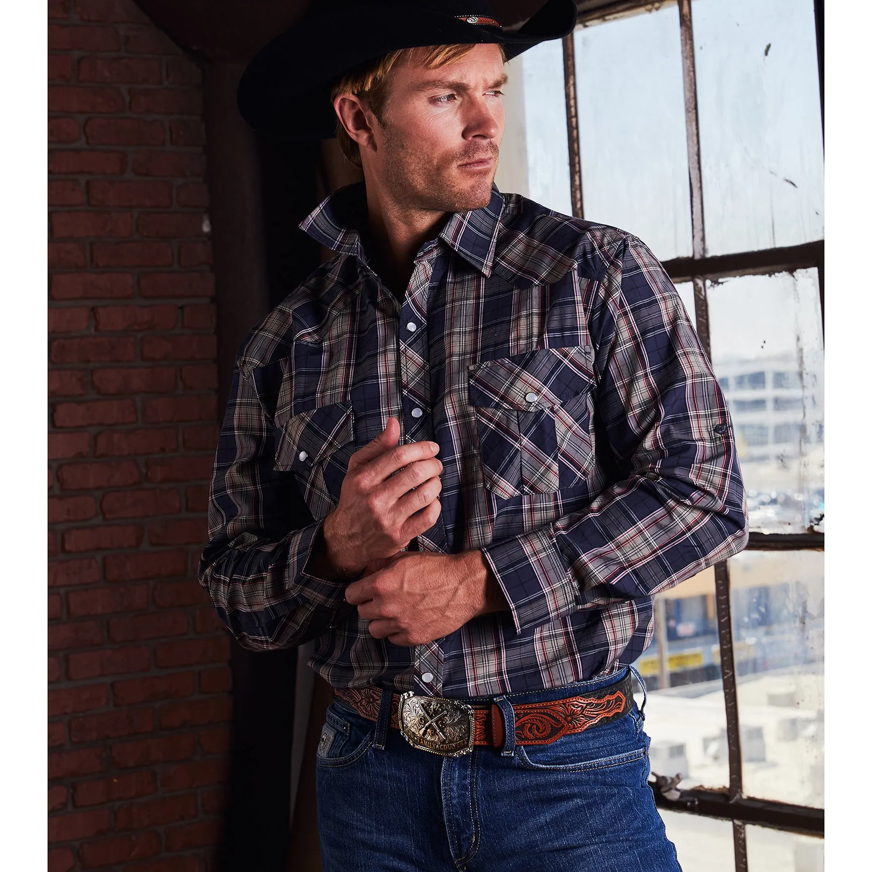 God. Family. Country. Buckle