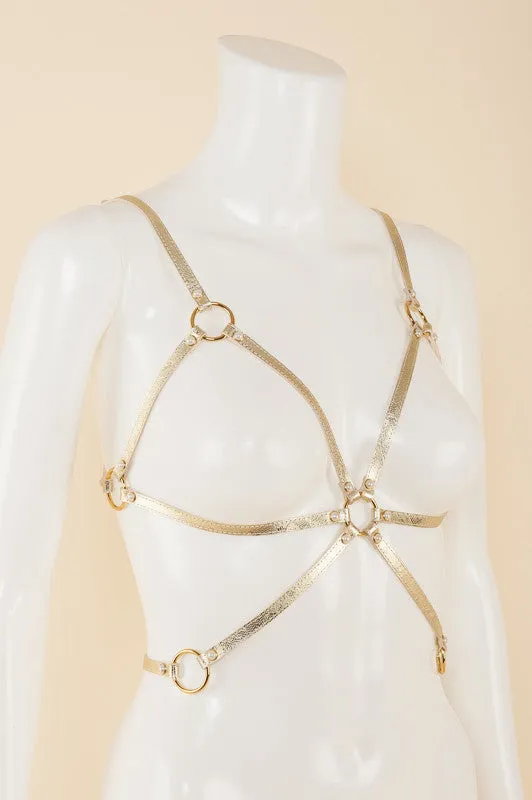 Gold Lace Playsuit