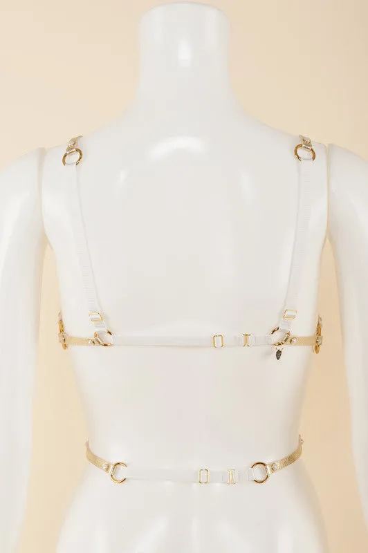 Gold Lace Playsuit
