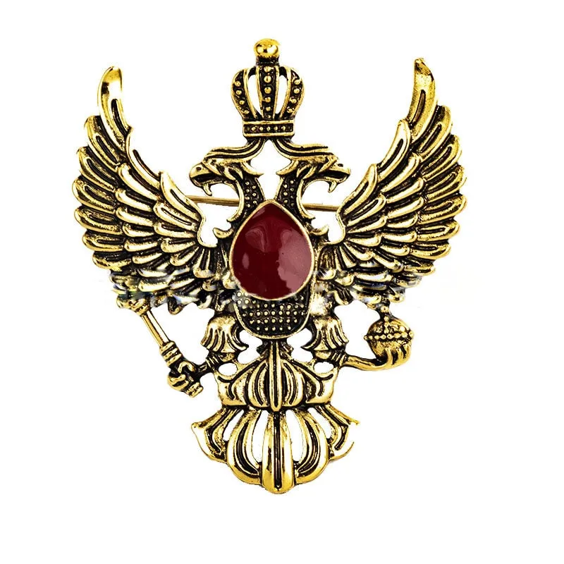 High-end Retro Wing Metal Pins and Brooches