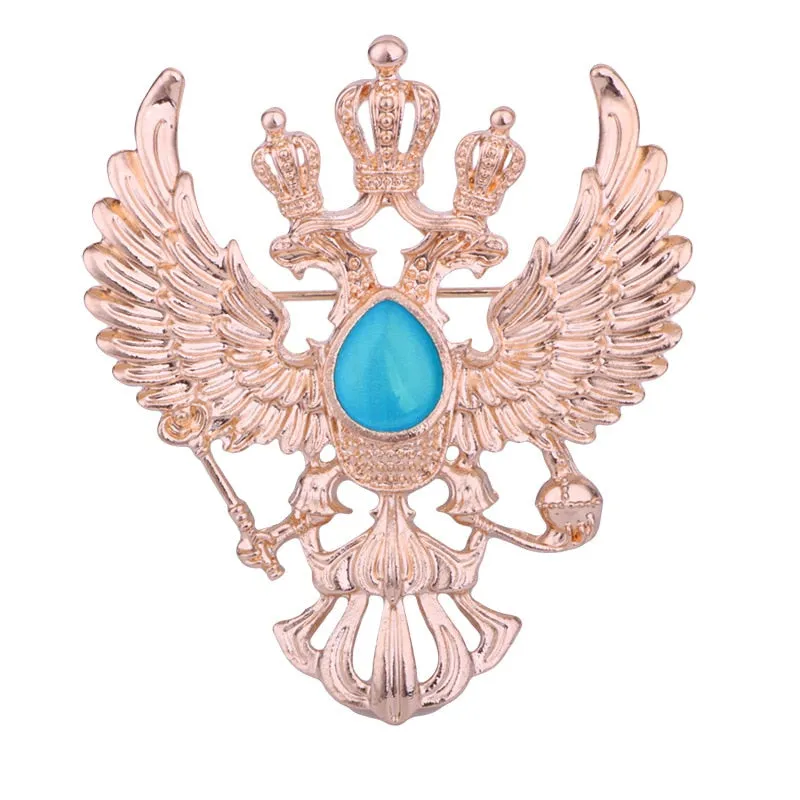 High-end Retro Wing Metal Pins and Brooches