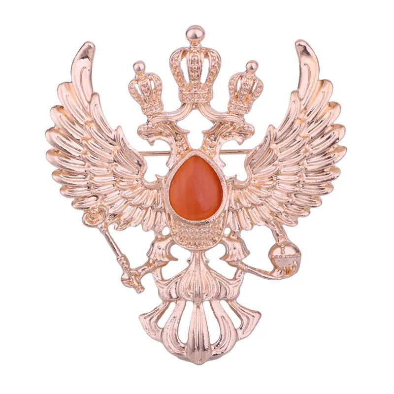 High-end Retro Wing Metal Pins and Brooches