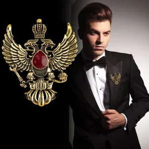 High-end Retro Wing Metal Pins and Brooches