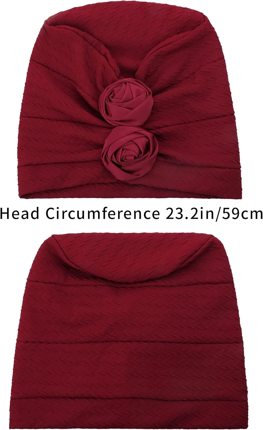 HONENNA Chemo Caps Headwear for Women Turbans Beanies Flowers Hats Headwrap for Cancer Patient Hair Loss